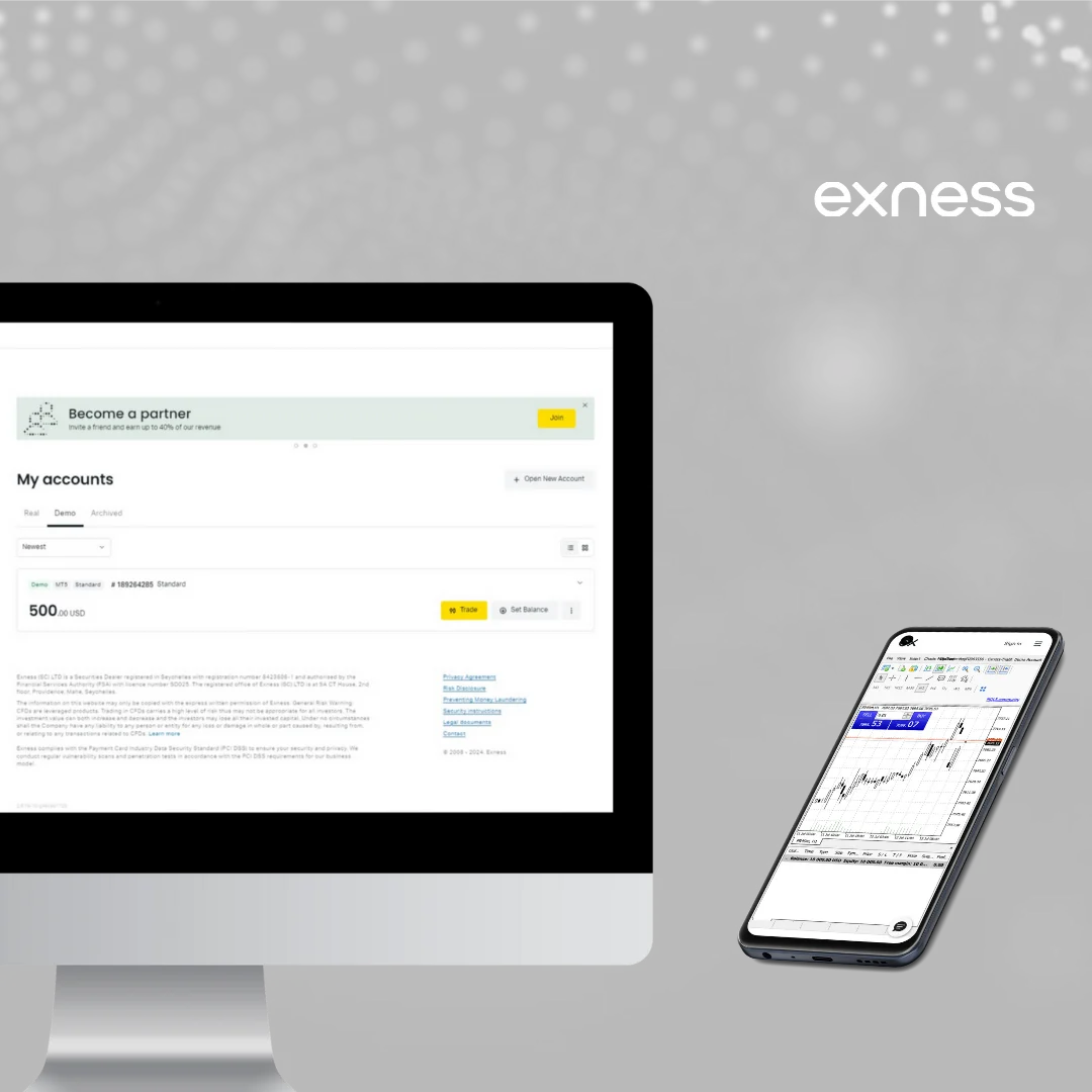 My Exness Global – Personal Area & Dashboard
