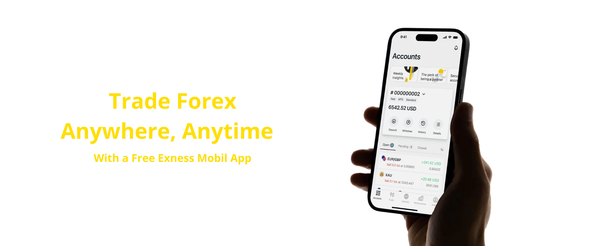 Exness Mobil App